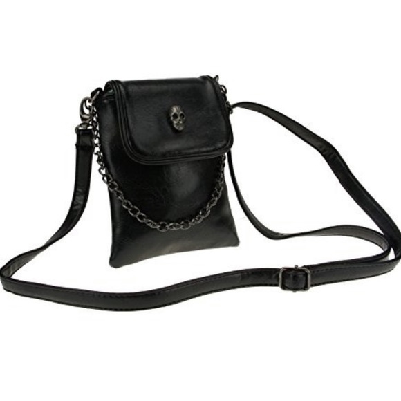 SKULL MESSENGER CROSSBODY BAG - Picture 5 of 6
